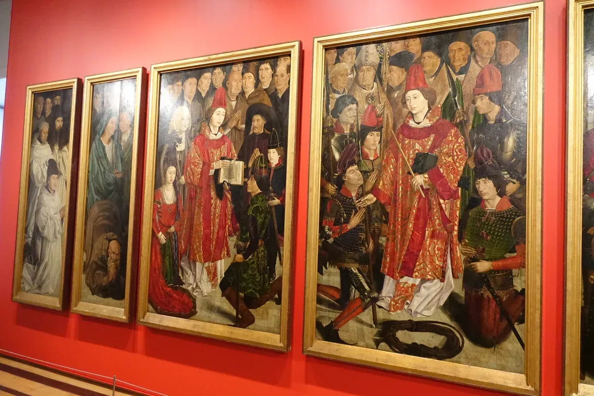 The Saint Vincent Panels at the Museu Nacional de Arte Antiga, one of the museums in Lisbon