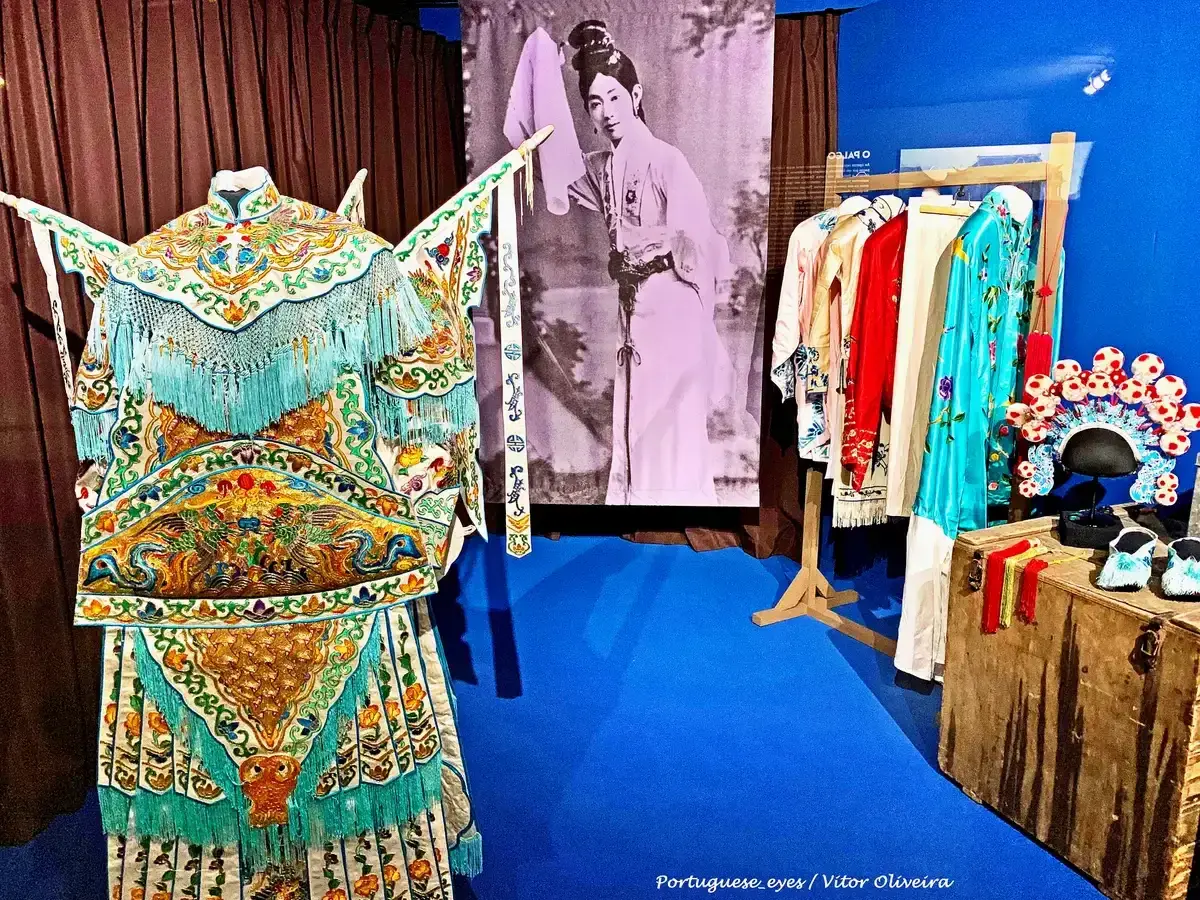 A costume display at the Museu do Oriente, one of the museums in Lisbon